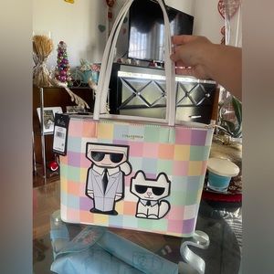New Karl Lagerfeld Paris Women's Maybelle tote bag